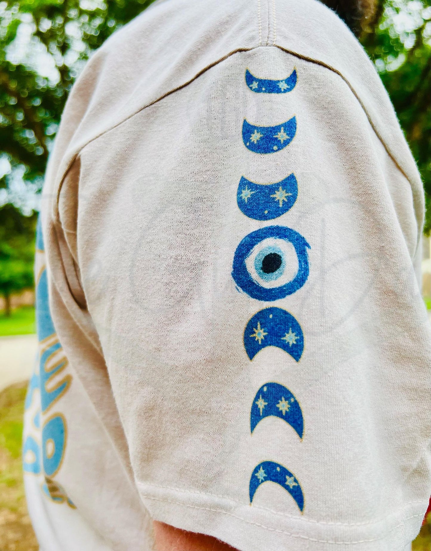 Evil Eye Top Design May all negativity return to sender