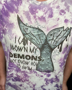 I Can't Drown My Demons Top Design