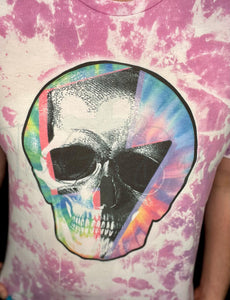 Tie-Dye Skull Top Design