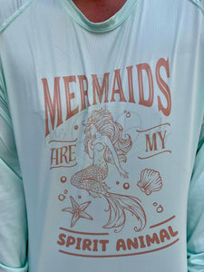 Mermaids are my Spirit Animal Top Design