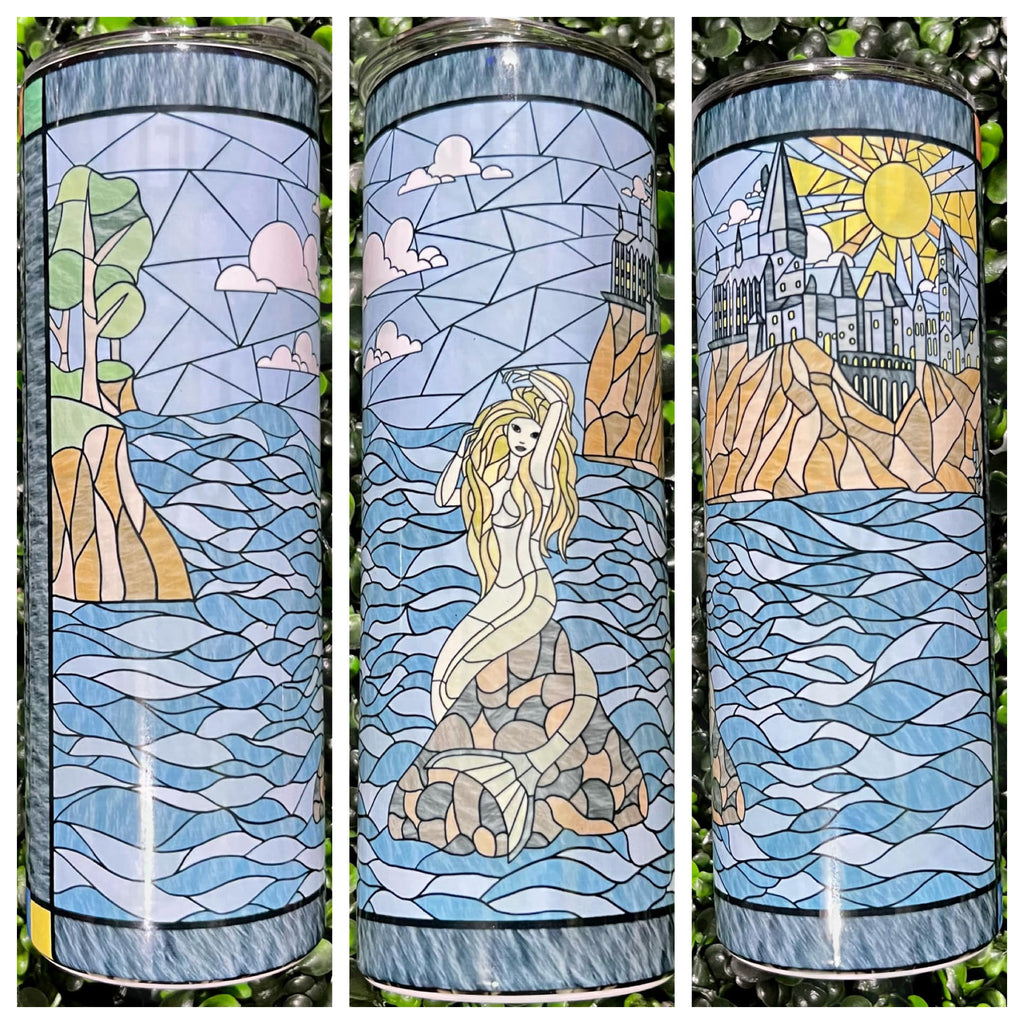Mosaic Mermaid Drinkware