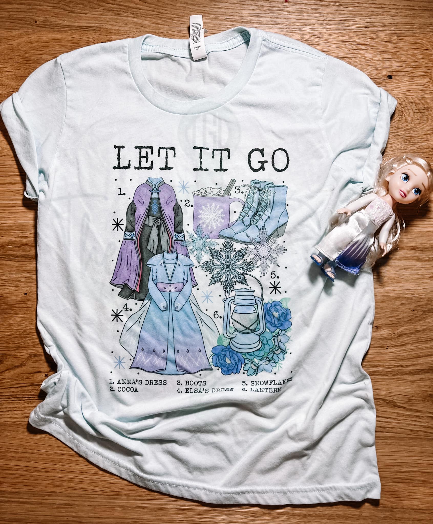 Let It Go Top Design