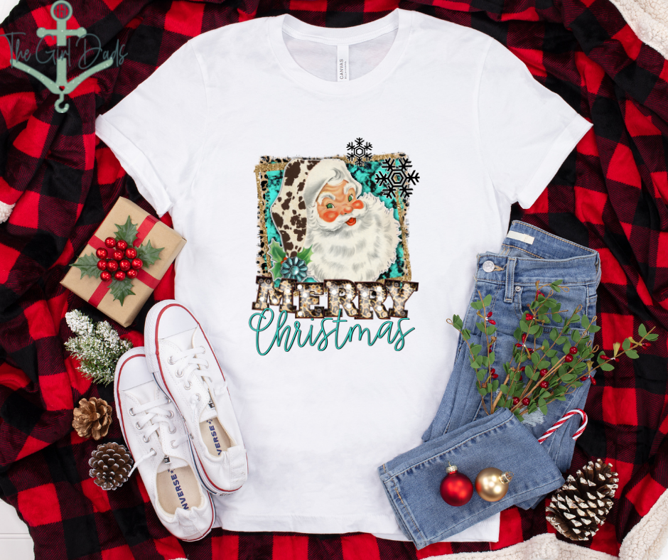 Merry Christmas Santa Top Design