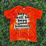 Boys Will Be Good Humans Top Design