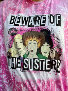 Beware of the Sisters Top Design