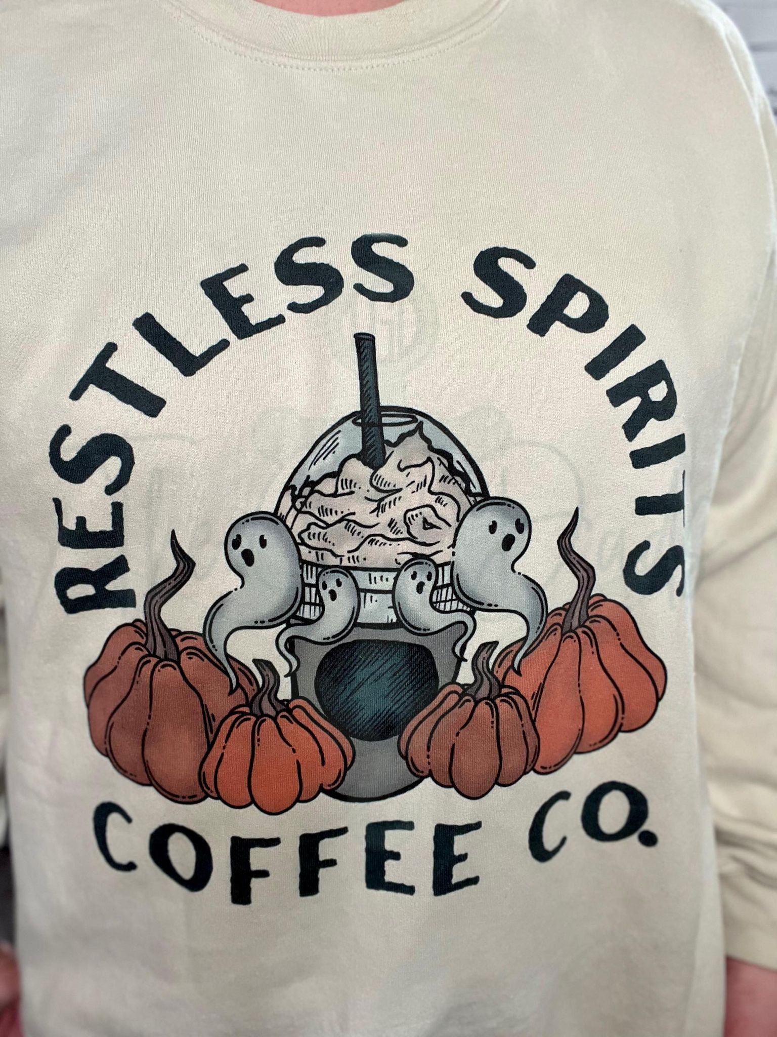 Restless Spirits Coffee Co.  Top Design