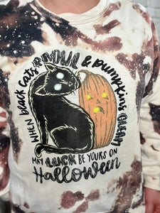 May Luck be Yours on Halloween Top Design