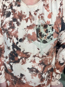 Cow Print Pocket Top Design
