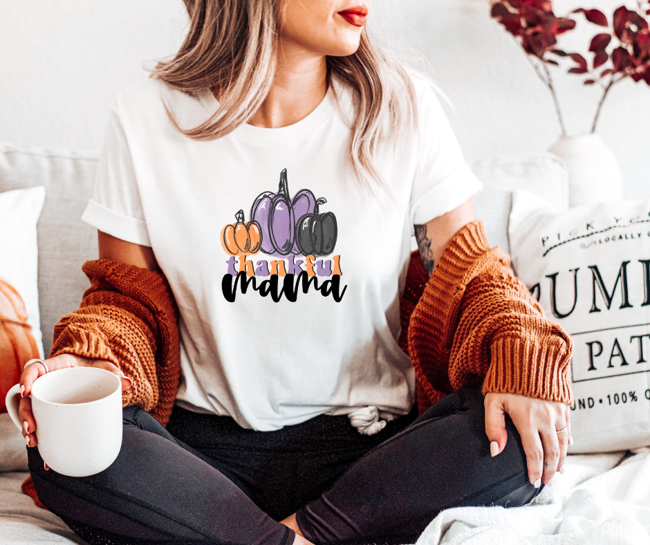 Thankful Mama Top Design