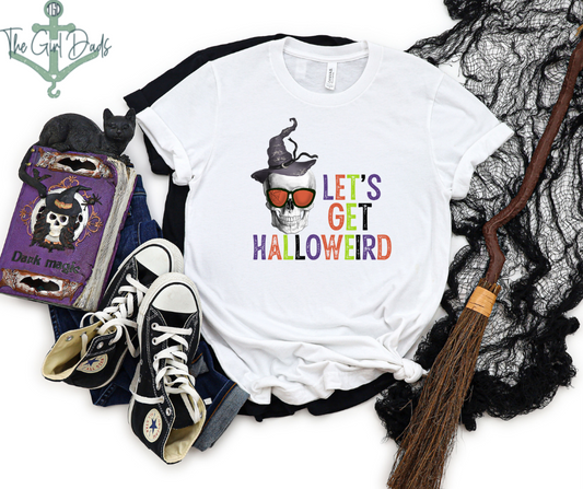 Let's Get Halloweird Top Design