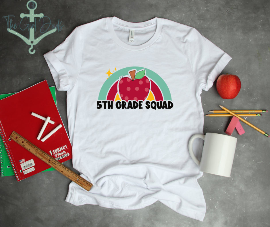 Apple Rainbow (Pre-K to 5th Grade) Tee