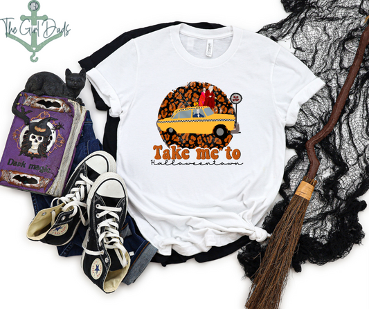 Take me to Halloweentown Top Design