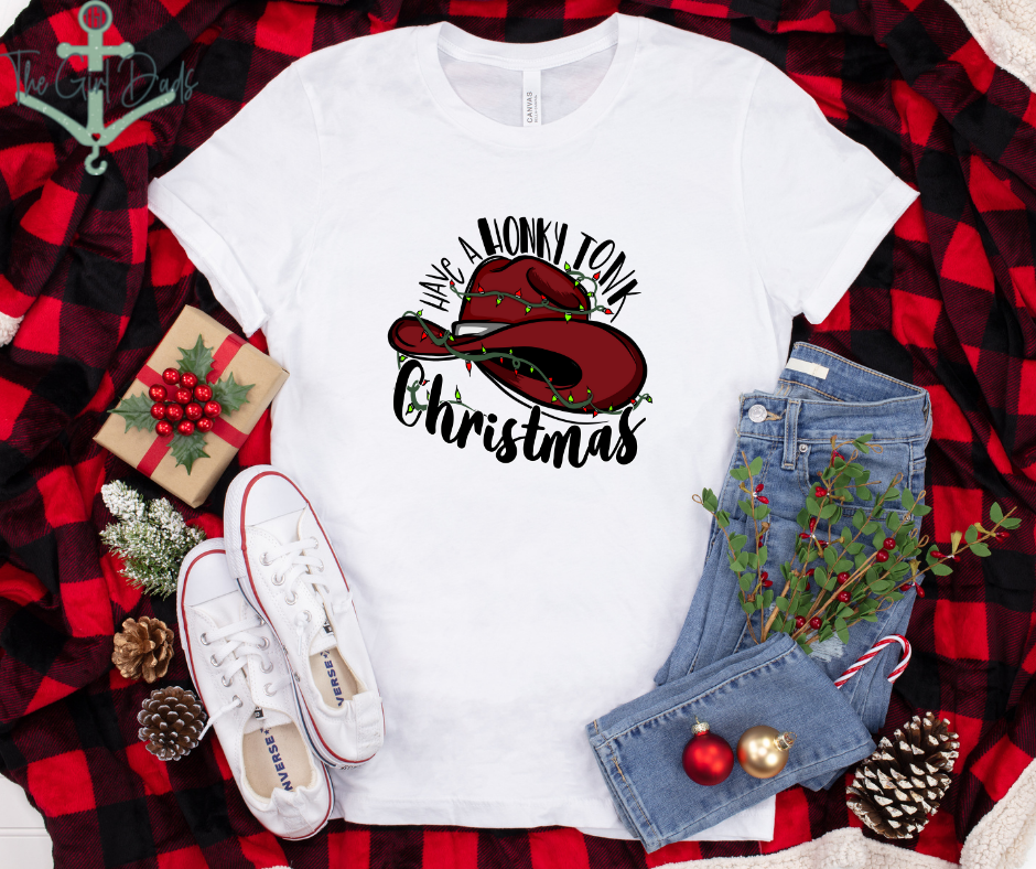 Have a Honky Tonk Christmas Top Design