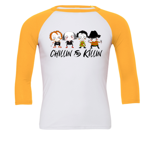 Chillin & Killin Top Design