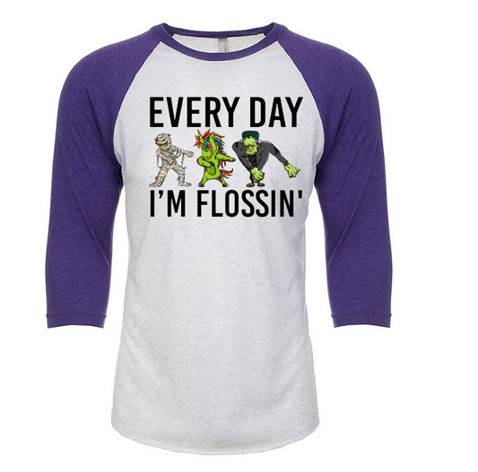 Every Day I'm Flossin' Tee