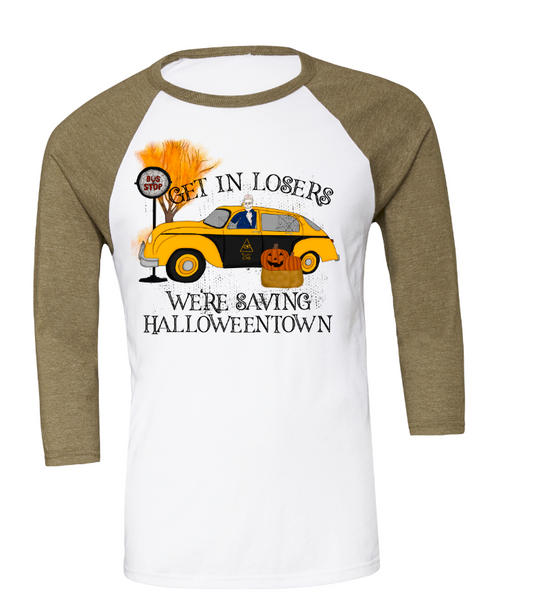 Get In Loser Halloweentown Tee