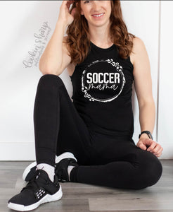 Soccer Mama Screen Print Top Design
