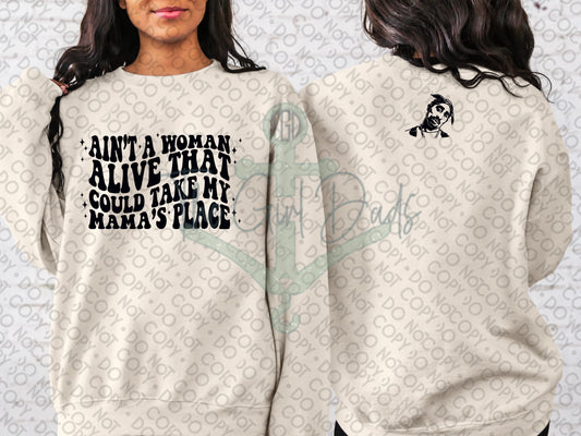 Ain't A Women Alive (Front & Back) Top Design