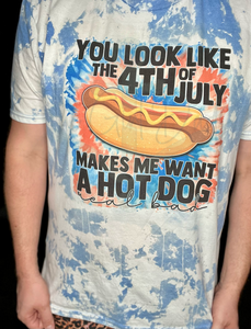 Makes me Want A Hot Dog Top Design
