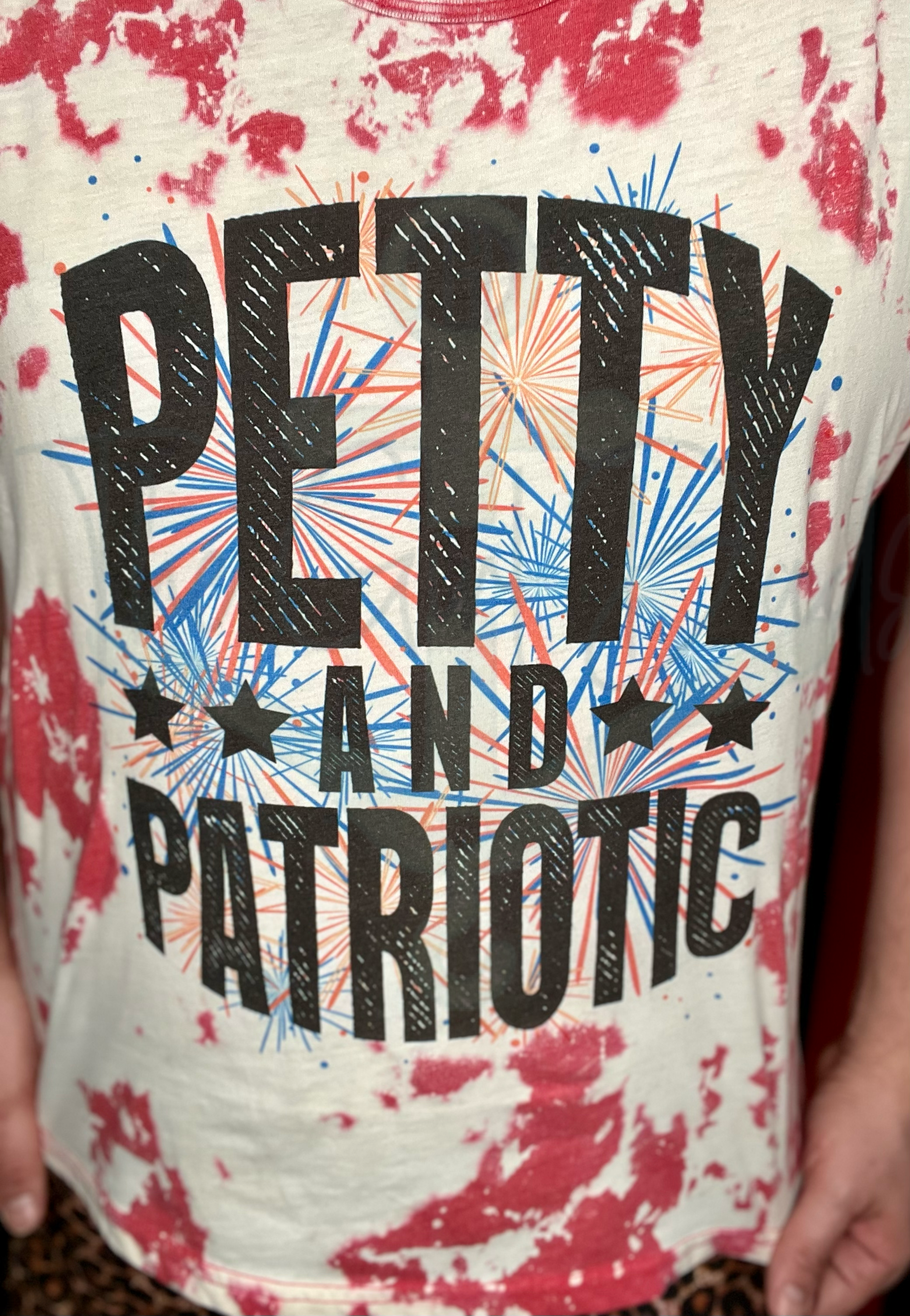Petty and Patriotic Top Design