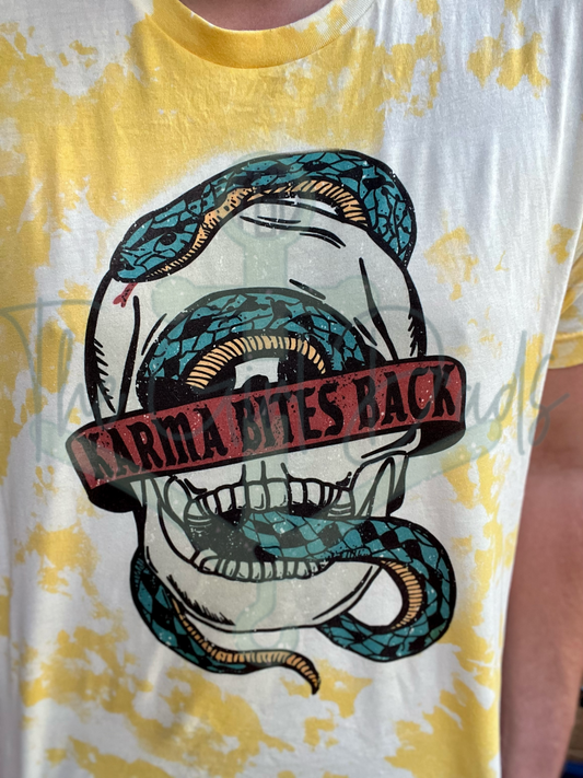 Karma Bites Back (All-Color) Top Design