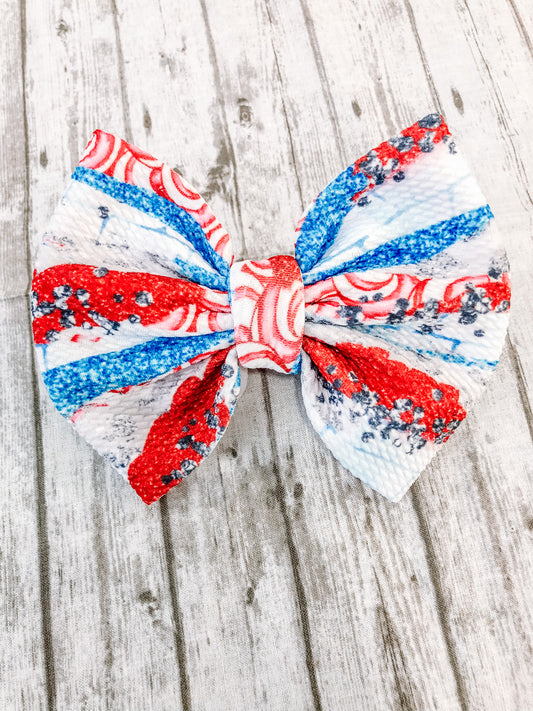 Peppermint Mocha Bow