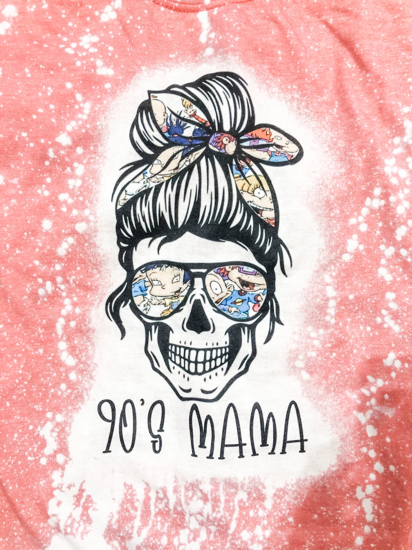 90's Mama Skull Top Design