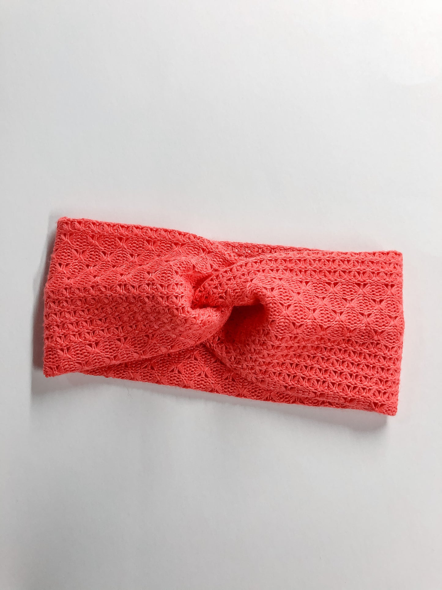 Coral Sweater Knit Headwrap