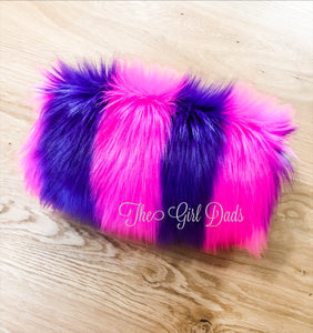 Cheshire Cat Faux Fur Hand Warmer (Muff)