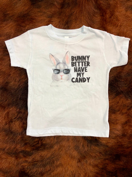 Bunny Better Have My Candy Boy Top Design