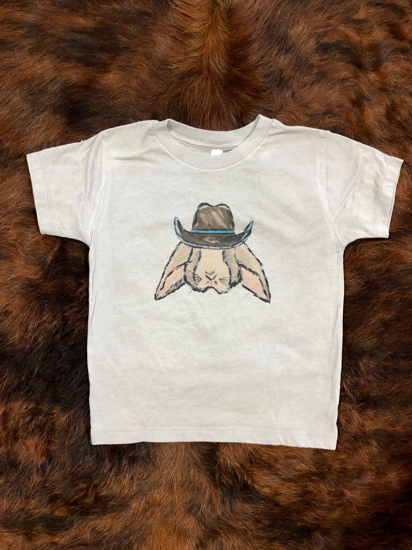 Bunny Cowboy Hat Top Design