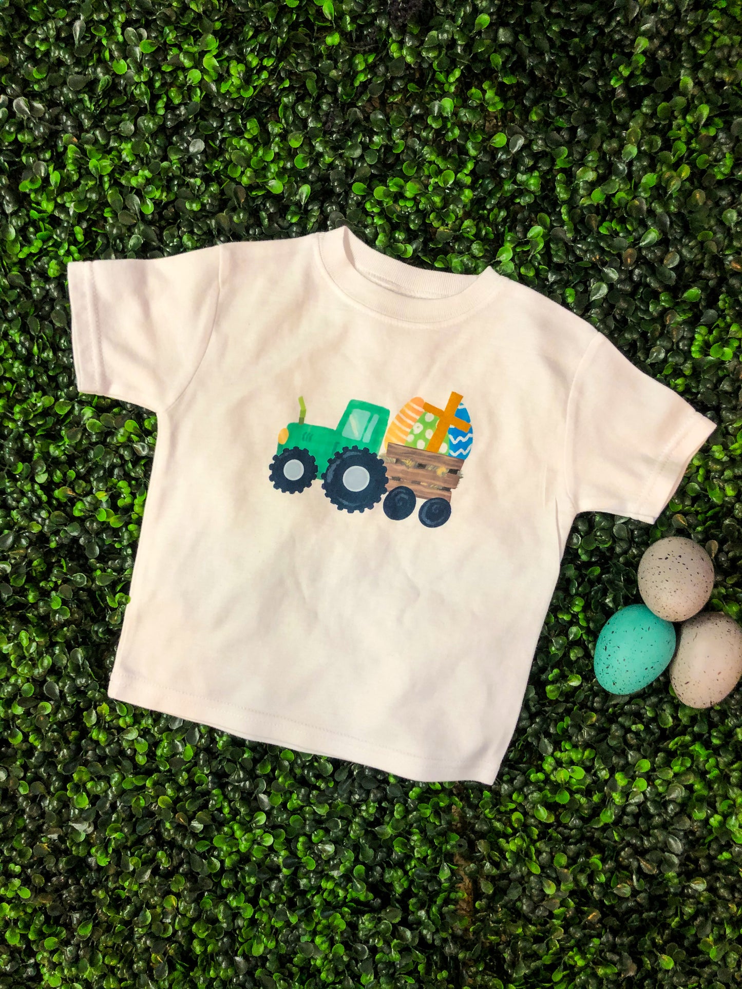 Easter Tractor Top Design