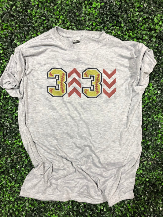 3 Up 3 Down Softball II Top Design