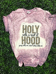 Holy With A Hint Of Hood Leopard Top Design