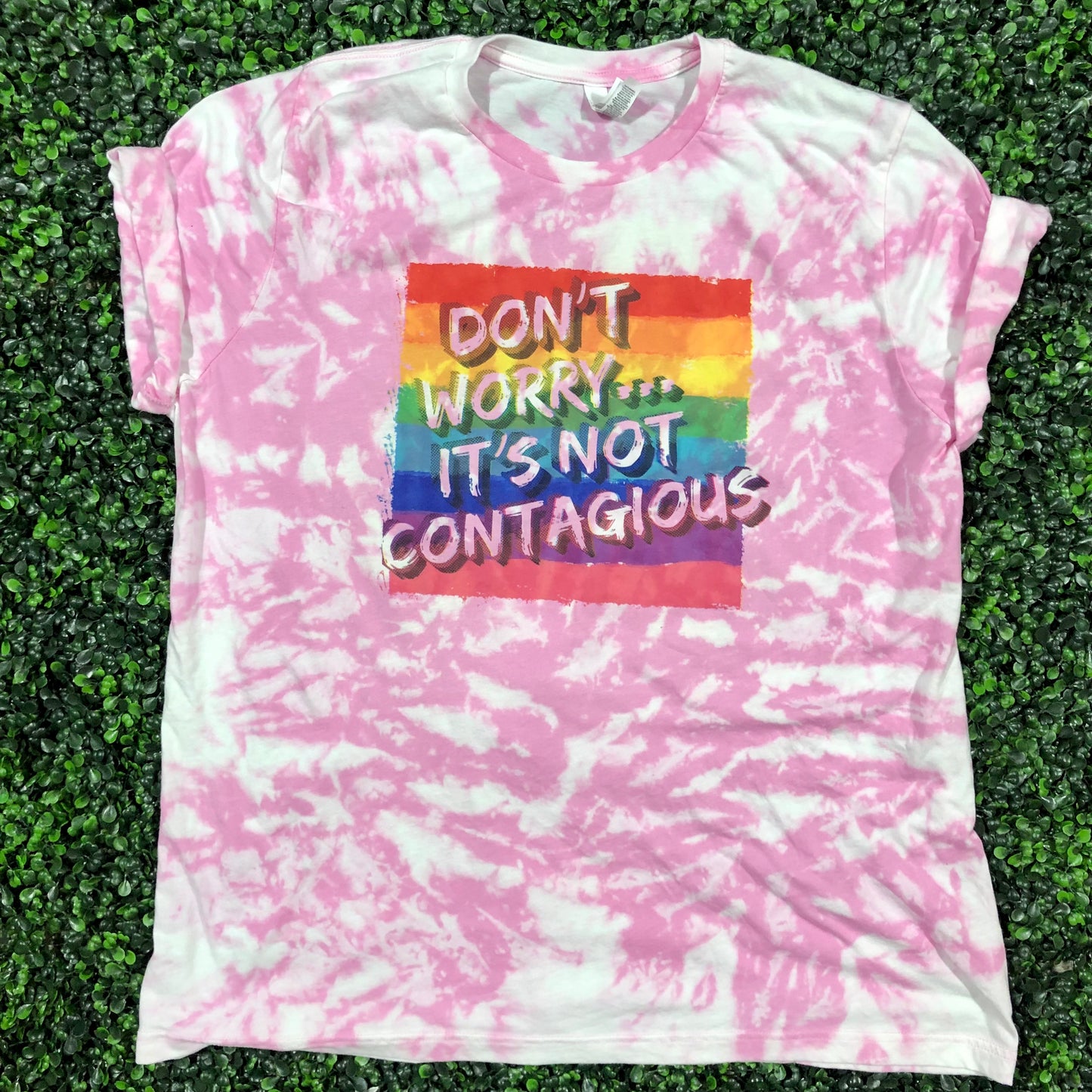 Don't Worry... It's Not Contagious Top Design