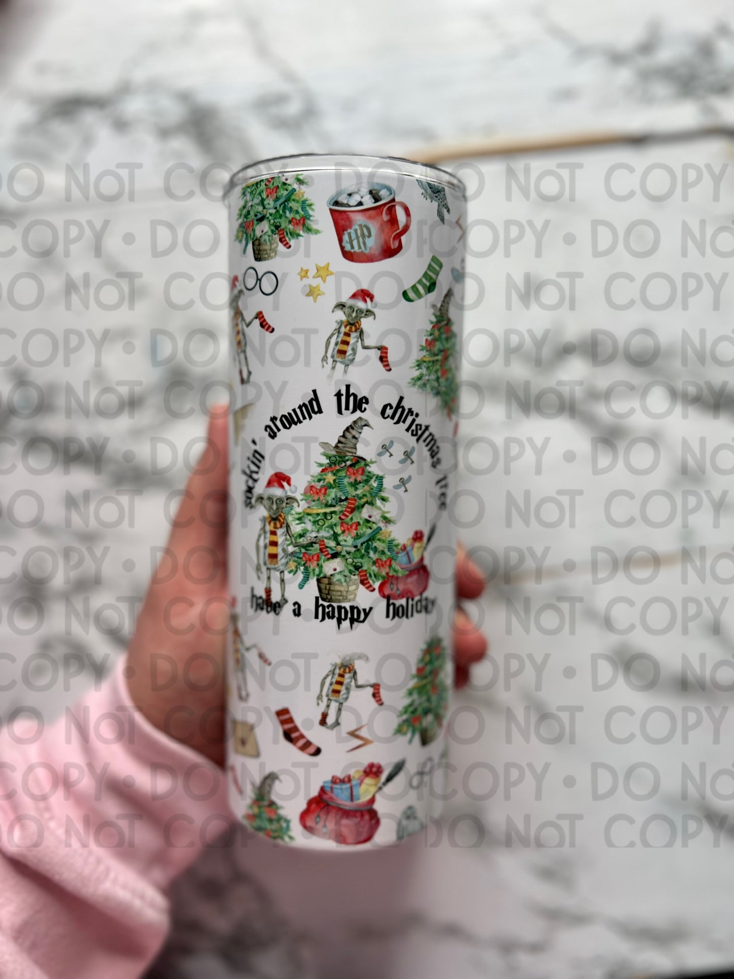 Sockin' Around The Christmas Tree Drinkware