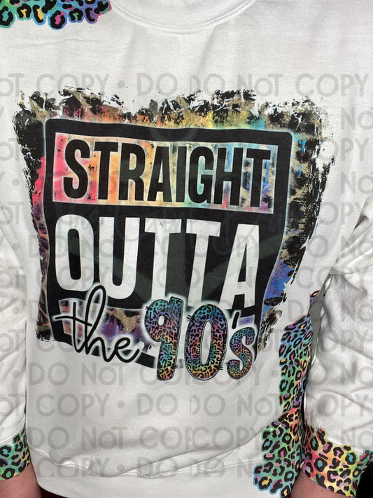 Straight Outta The 90's/80's Top Design