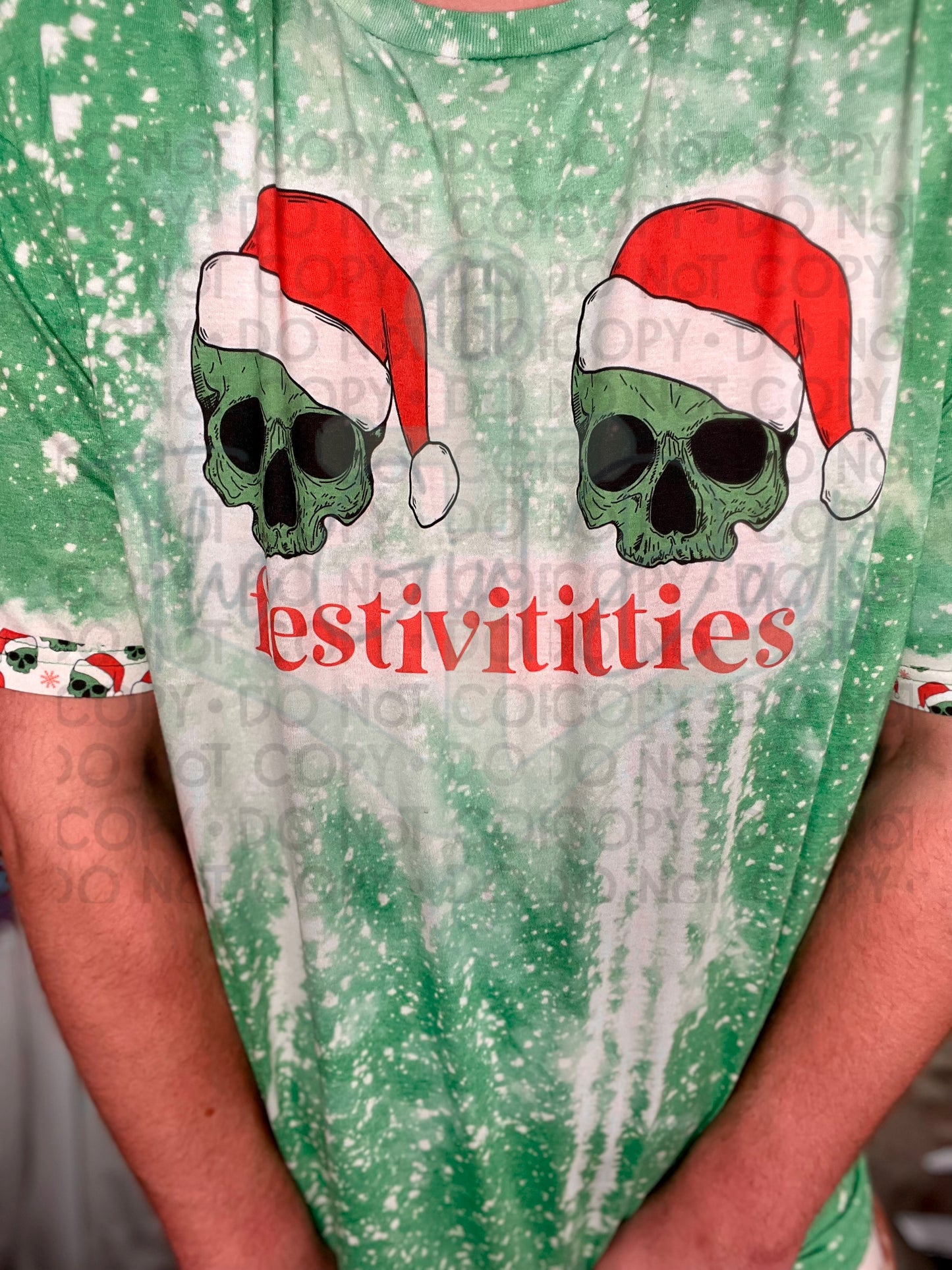 Festivititties Front & Back Top Design