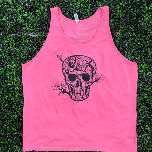 Horror Skull Top Design