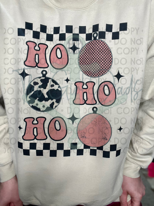 HOHOHO Ornaments Top Design