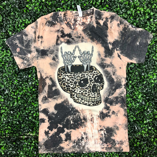 Leopard Skull Top Design