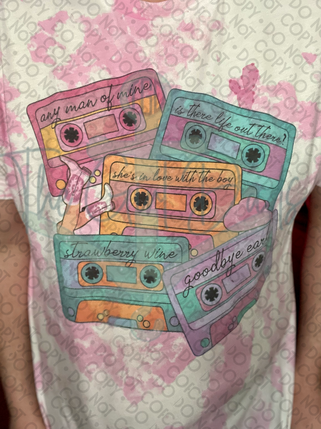 90s Country Tapes Top Design