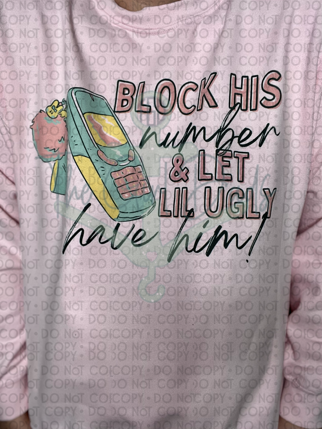 Block His Number Top Design