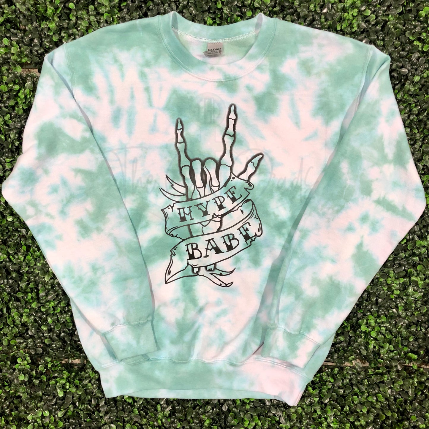 Single Color Tie Dye Tops