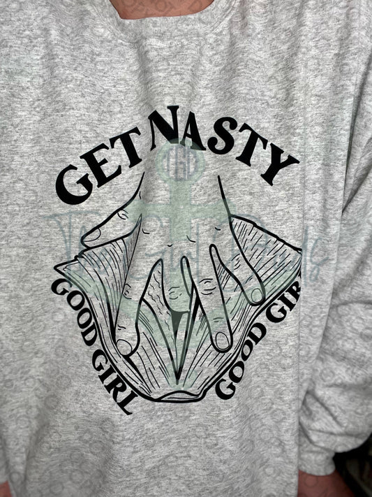 Get Nasty Good Girl Top Design