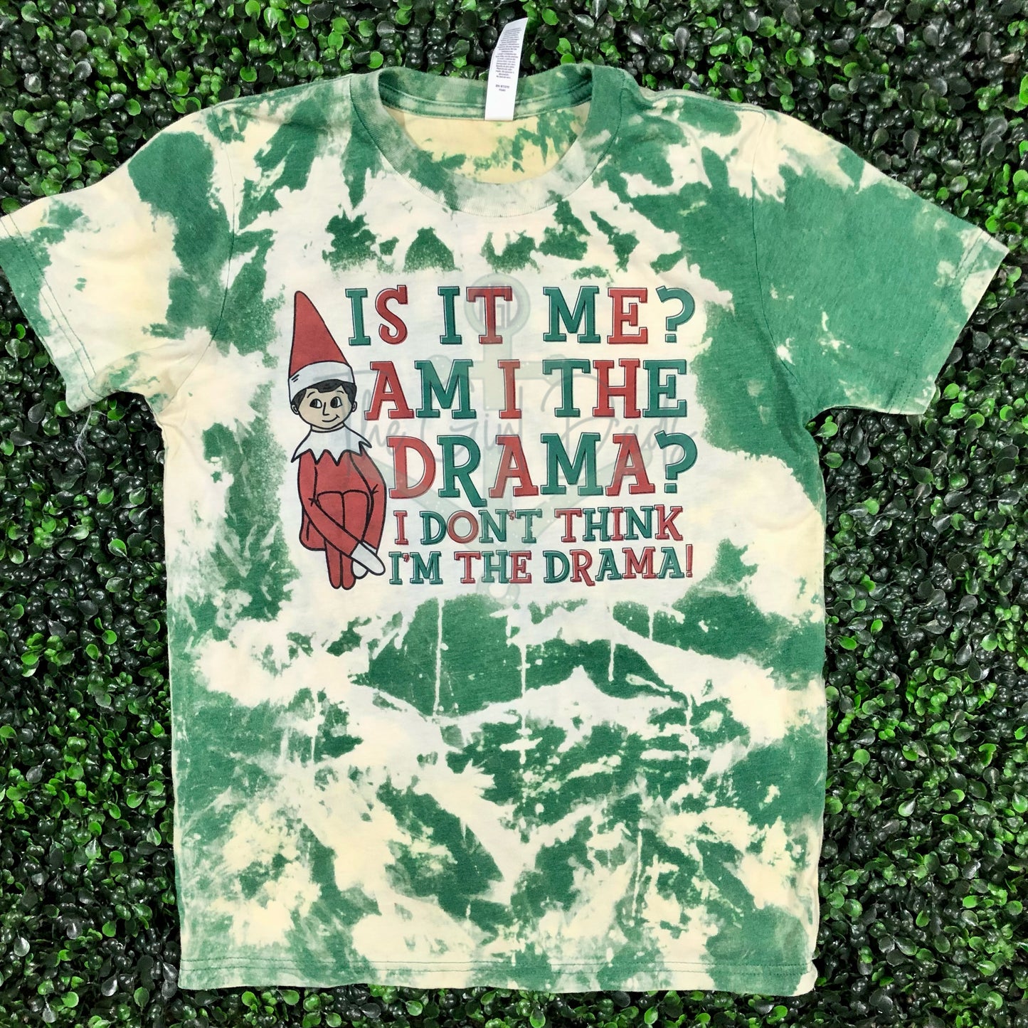 Am I The Drama Elf Top Design