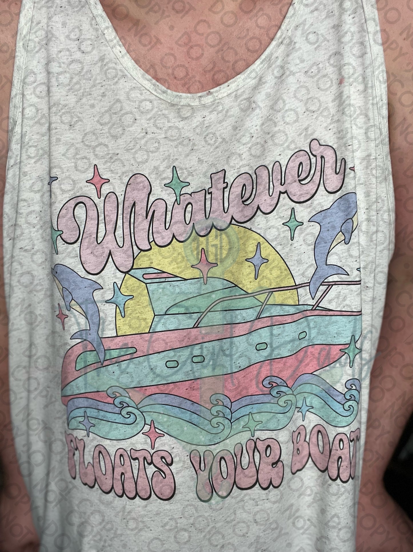 Whatever Floats Your Boat Top Design