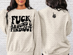 Fuck Around & Find Out (Front & Back) Top Design