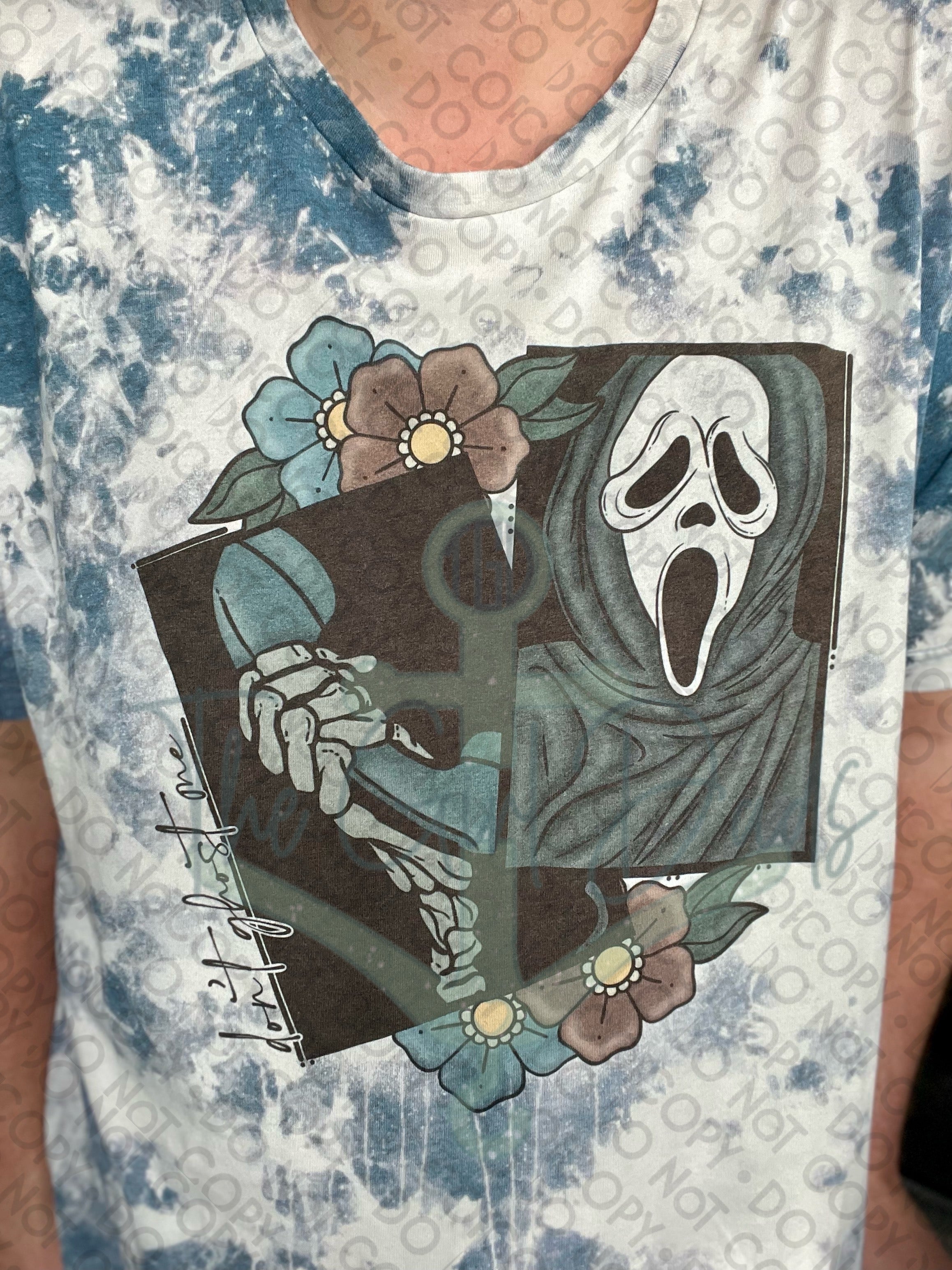 Don't Ghost Me Top Design