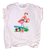 Pool Flamingo Tee